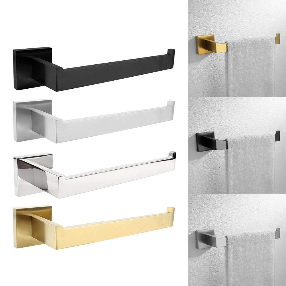 

Настенный органайзер для ванной комнаты, держатель для полотенец из нержавеющей стали, вешалка для домашнего хранения рулонной бумаги, вешалка для полотенец
