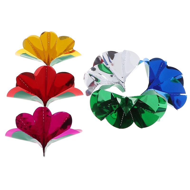 9Pcs/Set Flower From Empty Hand Magic Trick Close Up Stage Magic Props