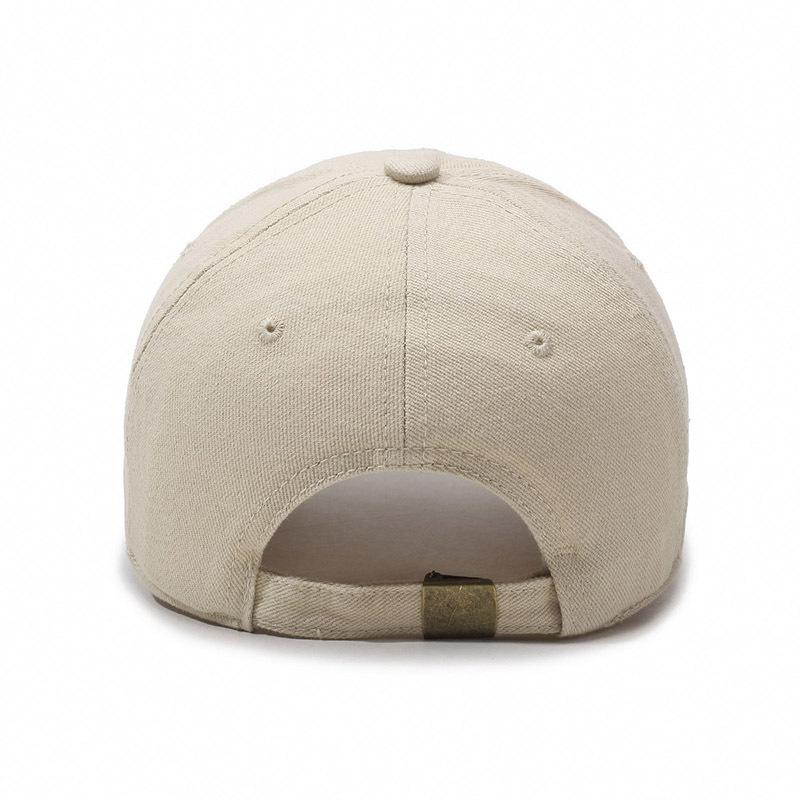 Ripped Patch Soft Top Big Brim Baseball Cap Fashion Casual Shade Cap Men And Women