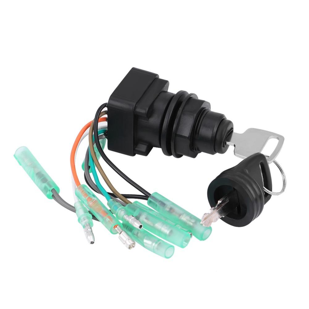 Motor Part Motor Ignition Key Switch Replacement Part Key Switch Assembly For Suzuki Outboard