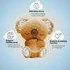 Koala Plush Sleep Aid with Soft Glow Night Light Calming Music Breathing Stuffed Toy Simulated Breathing Bedtime Comfort Toys
