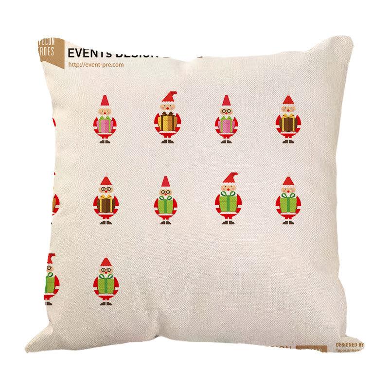 New Linen Christmas Pillows Linen Cushion Pillow Cover Pillow Pillow Car Pillow Sofa Pillow Cover