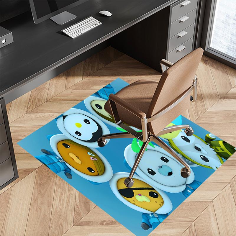 The Octonauts2 Printed Absorbent Washable Carpet, Non-Slip Bathroom Mats, Kitchen Rugs, Yoga Mat,Living Room Entrance, Camping Picnic Rugs