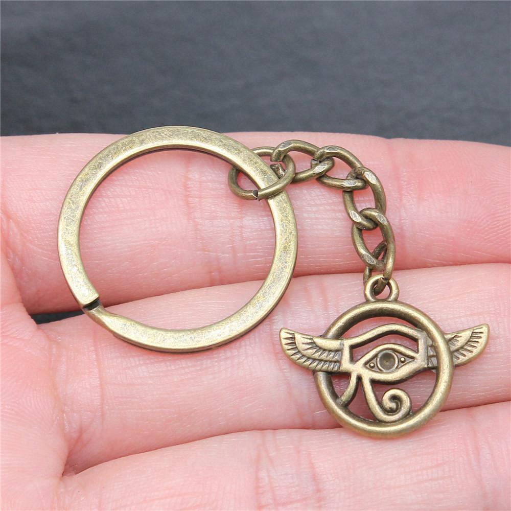 Hamsa Hand Eye Of Horus Key Ring Women's Jewelry Anniversary Creative Gifts For