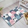 Cozy Cartoon Cats Rug Floor Mat for Living Room or Bedroom Soft and Comfortable Carpet a Gift for Birthday and Holiday.ZFF0913371