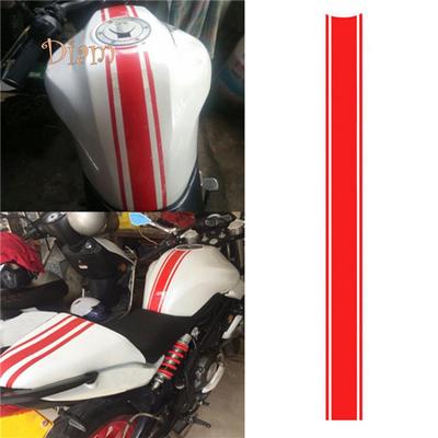 Vodkas 50cm motocicleta tanque listra listra decalque adesivo reflexivo decoração diy