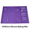 Food Grade Silicone Baking Mat Non-slip Pastry Mat for Rolling Out Dough Making Pie Crust and Fondant with Measuring Function