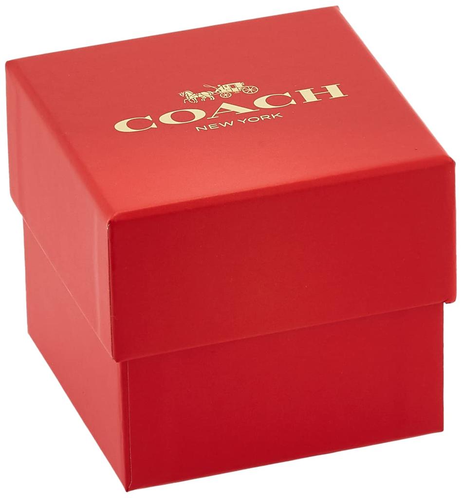 Coach Perry Watch with Red Dial and Red Leather Strap Women's (14503977) [Official Import]