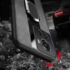 Plexiglass PU Leather Phone Case For Xiaomi 14T Pro Magnetic Metal Ring Stand Holder Shockproof Protect Cover For Xiaomi 13T Pro