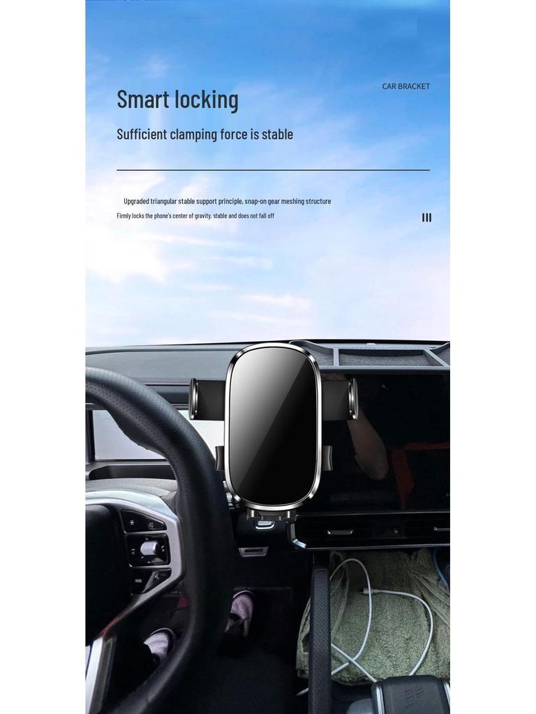 Jetour Traveller 23-24 Screen Model Phone Holder Upgrade Bracket