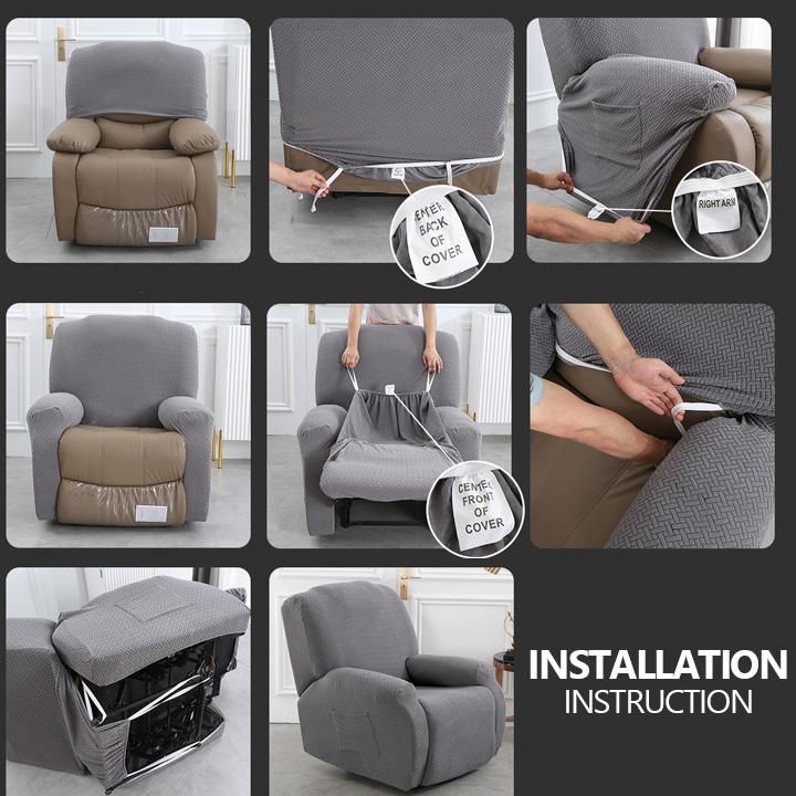 Letnia rozkładana narzuta na sofę Stretch rozkładane pokrowce na krzesła do salonu leniwy chłopiec Relax pokrowiec na fotel narzuty ochrona