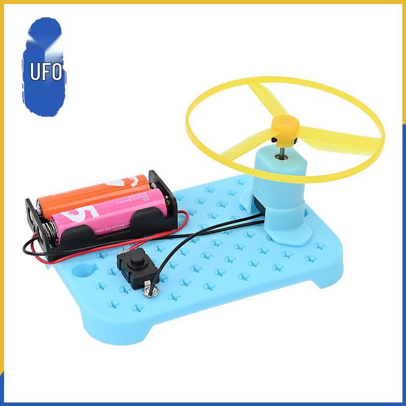 DIY Kids Flying Saucer Kit - Science Experiment Materials for Tech Projects