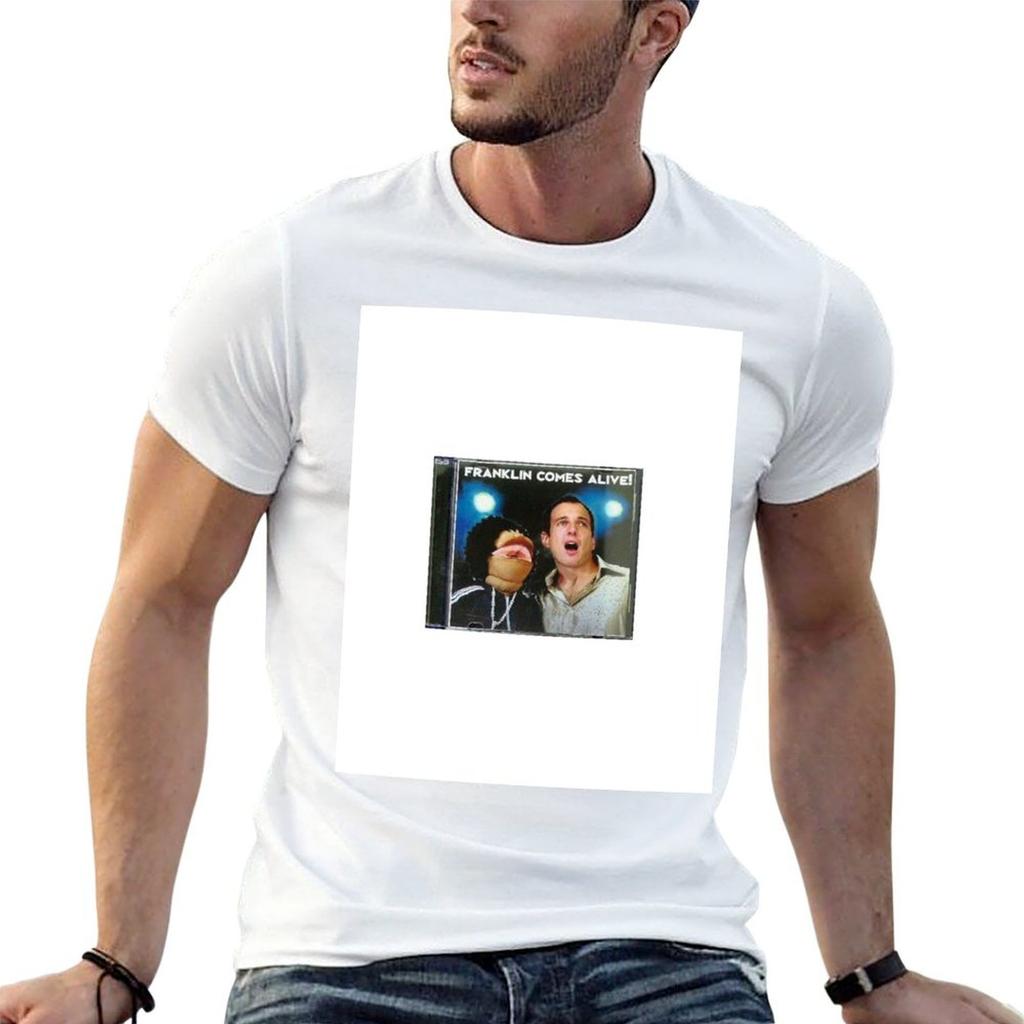 Arrested Developunisext Franklin Comes Alive Sticker Tshirt Casual Lightweight Short Sleeve Top