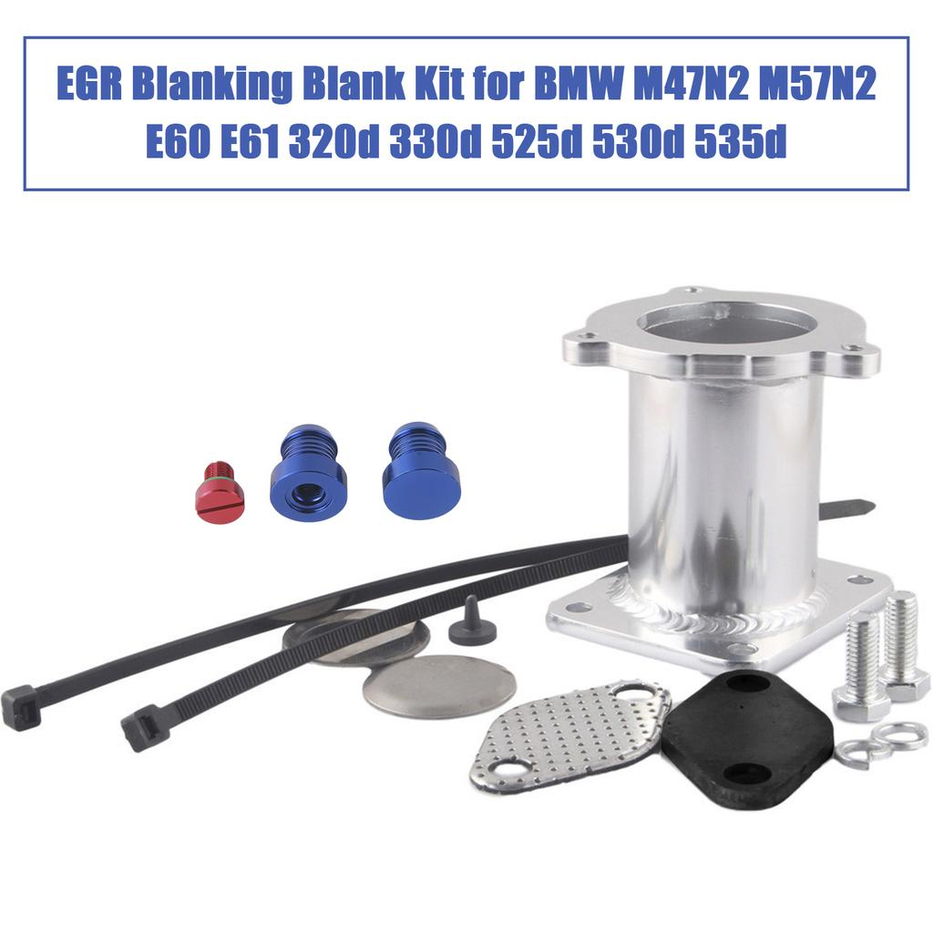 EGR Blanking Blank Kit for BMW M47N2 M57N2 E60 E61 320d 330d 525d 530d