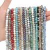 3 4 6 8mm Facettierte Rondelle Kristallglasperlen Österreich Kristall Abstandshalter Lose Perlen Für Schmuckherstellung DIY Armband Anhänger Zubehör