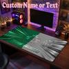 Ireland Rugby Customized Name Text Mouse Pad, Large Desk Mouse Mat Personalized Home Office Present