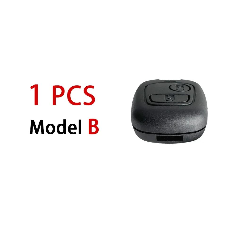 Yocasty Replacement 2 Buttons Car Key Shell Case Box For Peugeot 206 207 307 408 607 For Citroen C1 C2 C3 C4 For Xsara Picasso