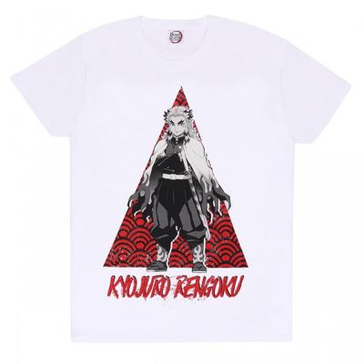 Demon Slayer Unisex Adult Kyojuro Rengoku T-Shirt