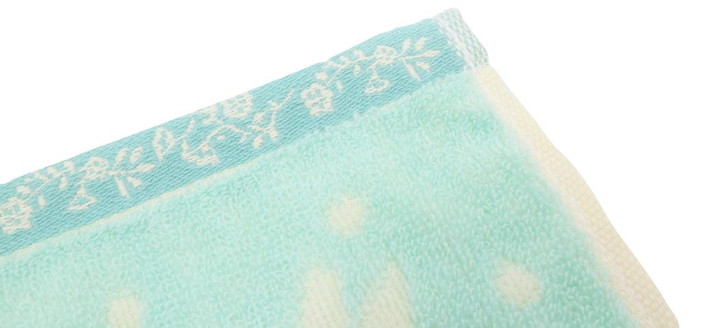 Marushin Peter Rabbit Face 34 x Forest 5605009300 Towel, 80cm, Story, 100% Cotton, Embroidered,