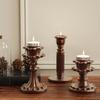 DIY Drip Mold European Retro Candle Holder Base Silicone Mold Aroma Candle Candlestick Silicone Mold Festival Home Decoration