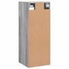 Wall Cabinet Gray Sonoma 34.5 x 34 x 90 cm