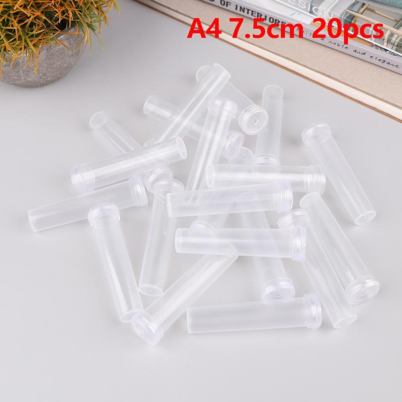 

20 шт. пластиковая трубка для питания свежих цветов с крышкой, трубка для хранения воды, контейнер для сохранения свежести, цветочная трубка для воды