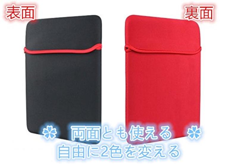 Inner case for tablets and PCs inch black [Senkyakuya] 7/8/9/9.7/10.1/12/15 wide, "504-0016-05"