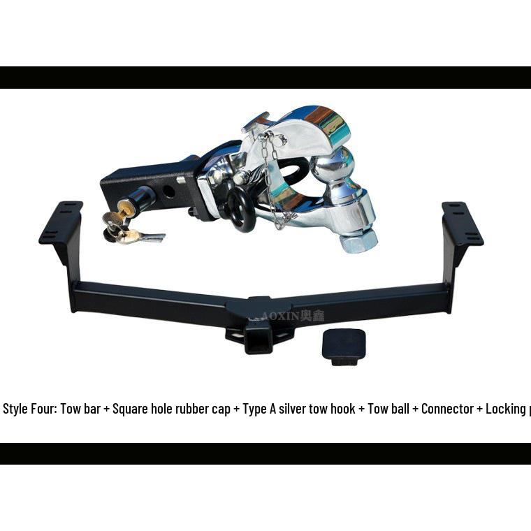 Compatible with 2009-2018 and 2020 Toyota RAV4 for trailer hitch modification with rear tow hook.