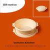 Eco-Friendly Corn Starch Round Food Containers