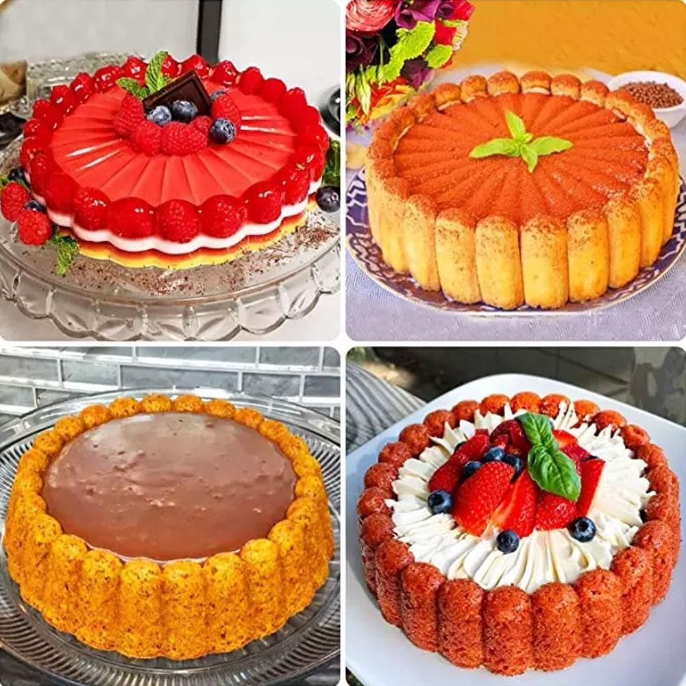 Silicone Cake Mold Round Cake Pan Non-stick Cake Mold Cake Mold Baking Pans For Wedding Birthday Party DIY Baking Tools