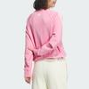 Adidas Originals X Feifei Ruan Classic Three-Stripe Crewneck Sweatshirt Women Tops Pink IX4229