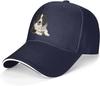 Border Collie Baseballkappe Unisex Damen Verstellbar Schirmmütze Sandwich Papa Hüte Golfhut