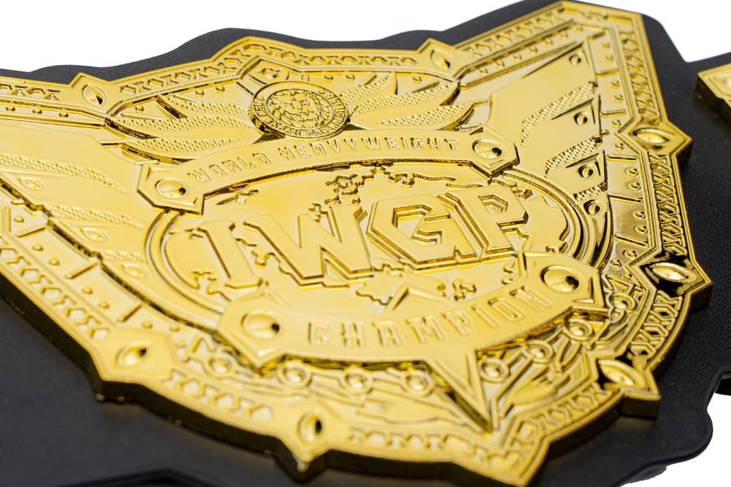 New Japan Pro-Wrestling IWGP Verdensmester i tungvekt Plastmesterbelte 5918062779