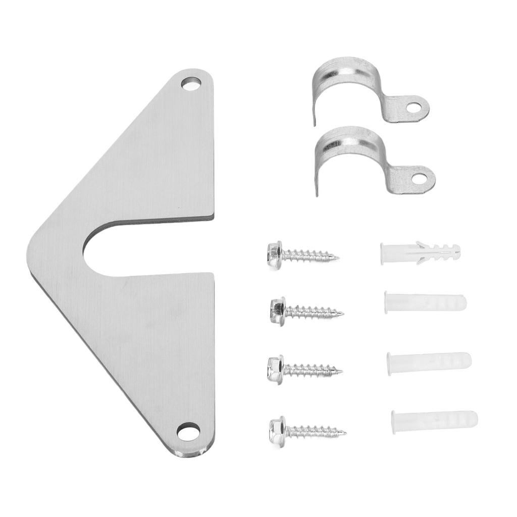 Hose Bib Spigot Mounting Plate Aluminum Triangle Faucet Mounting Plate for Indoor Outdoor New Old