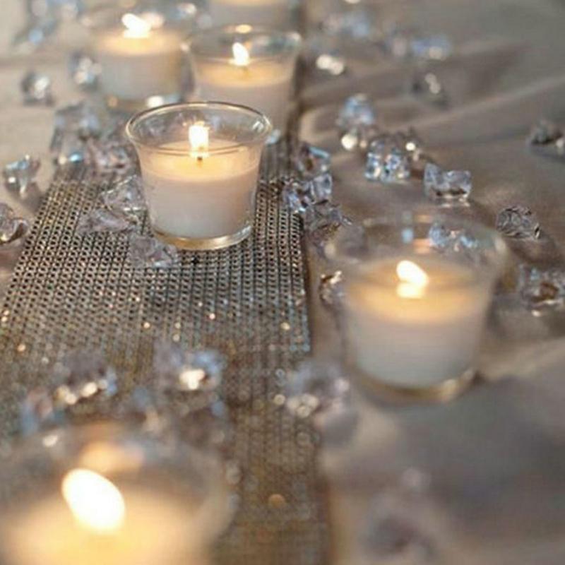 1000pcs Diamond Nail Phone Case Table Confetti Gold Crystal Events Party Accessories Holiday Decorations