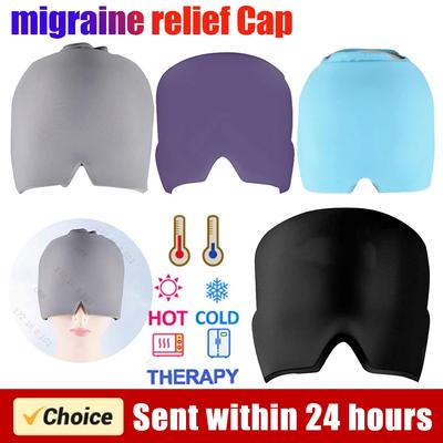 Bonnet de gel glacé pour soulager les maux de tête et les migraines, compresse froide, masque pour les yeux et autres douleurs liées à la pression.