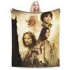 Pătură Imprimată Gollum Lord of the Rings Pentru Bărbați Femei Caldă Confortabilă Pufoasă Pături Aruncate pentru Canapea 50x60 Inch Multi-dimensiune