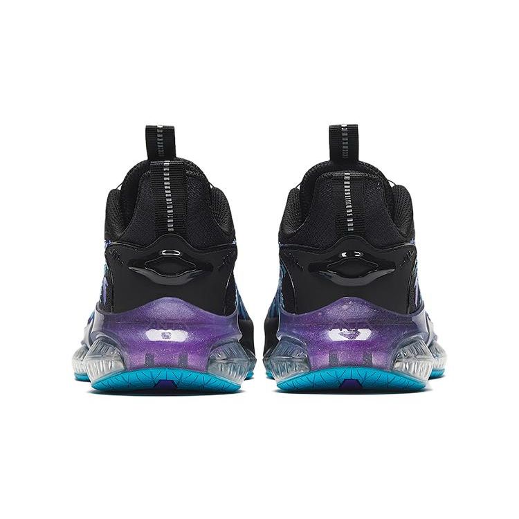 Anta UFO 5.0 Non-Slip Durable Low-Top Kids Running Shoes Kids sneaker Black Orange 312335588-6