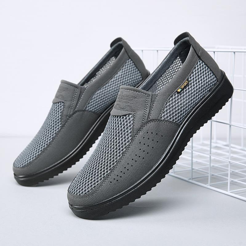 Spring and Summer Mesh Shoes Men's Shoes Men's Breathable Casual Large Size Men's Shoes Large Size