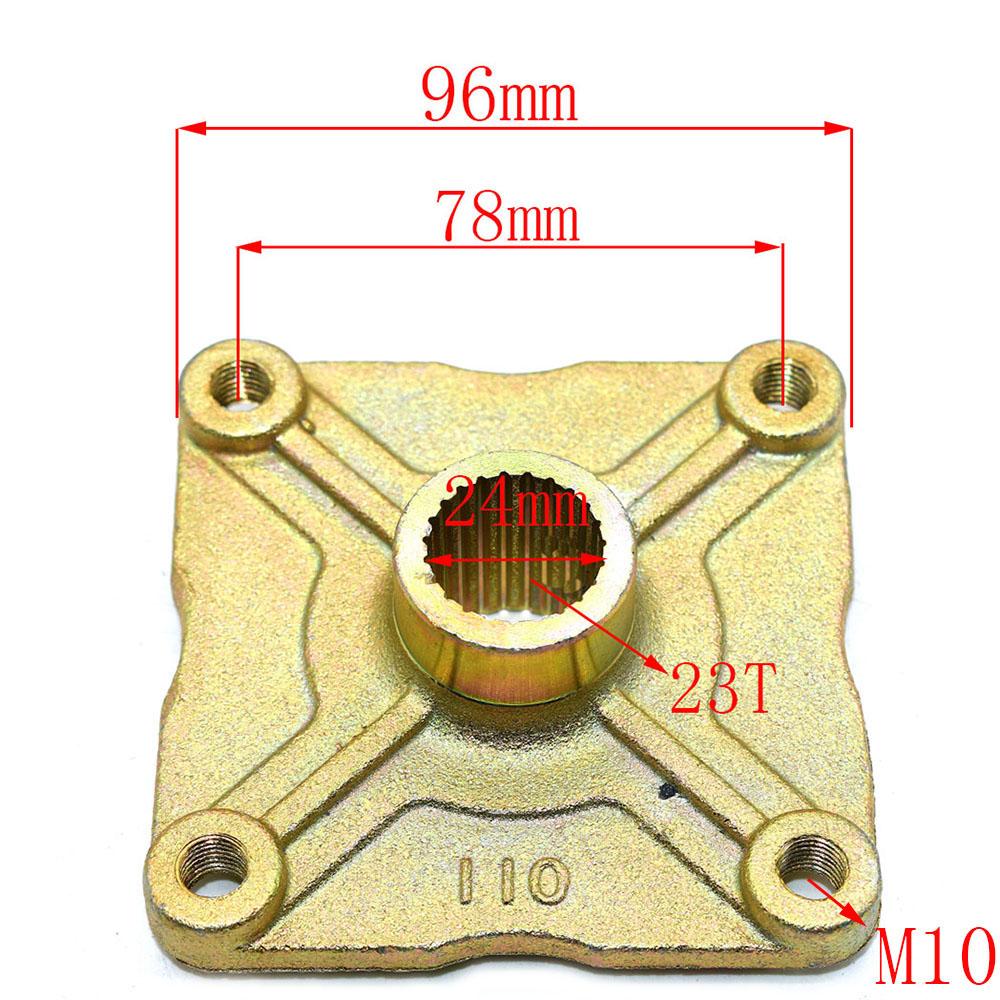 Front Rear 23T 17T  Wheel Hub or sprocket Fit For China 50cc 110cc 125cc Tire Go Kart Buggy Karting ATV UTV Quad Bike Parts