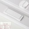 Simple Flat Concealed Buckle Drawer Cabinet Handle Invisible Gusset Furniture Hardware Aluminum Alloy Cabinets Closets Handle