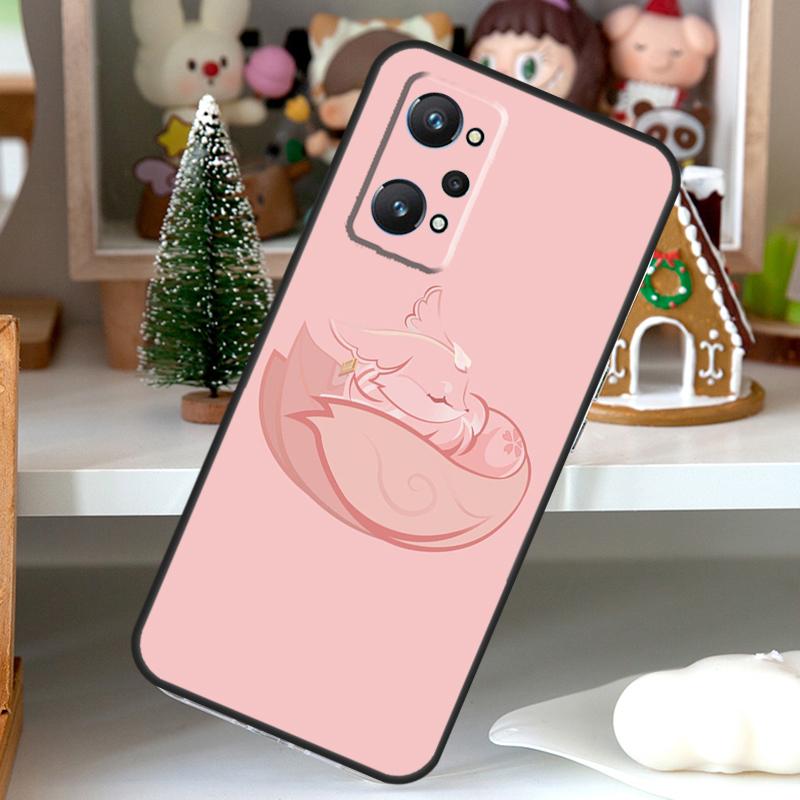 Yae Miko Genshin Impact For OPPO Realme C55 C35 C33 C31 C30 C25 C21Y C11 GT Neo 5 3T 2T Realme 10 9 11 Pro Plus Case