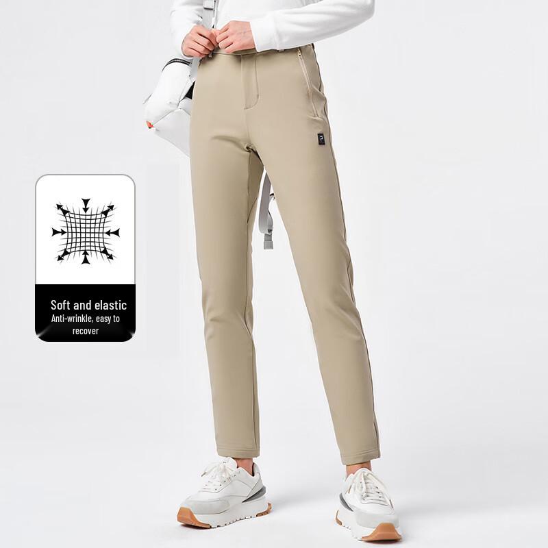 Pelliot Unisex Fleece-Lined Outdoor Softshell Pants