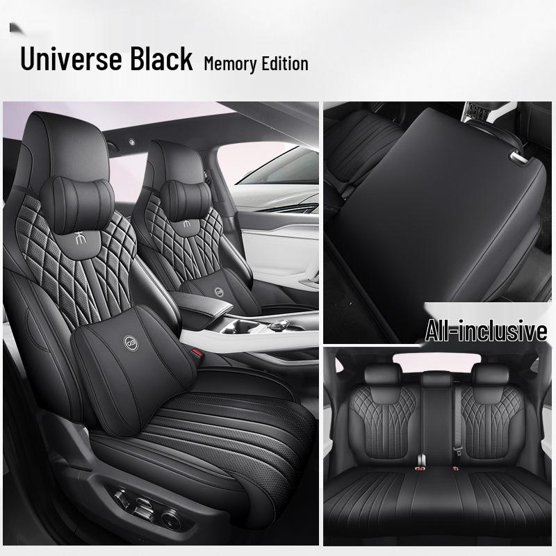 BYD Song L Five-Seat Leather Car Seat Cushion Cover - Universal Fit for All Seasons