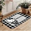 Sanrio Hello Kitty Door Mat Official Halloween Children's Bedroom Non-Slip Mat Pumpkin Hats Carpet Home Decoration Halloween