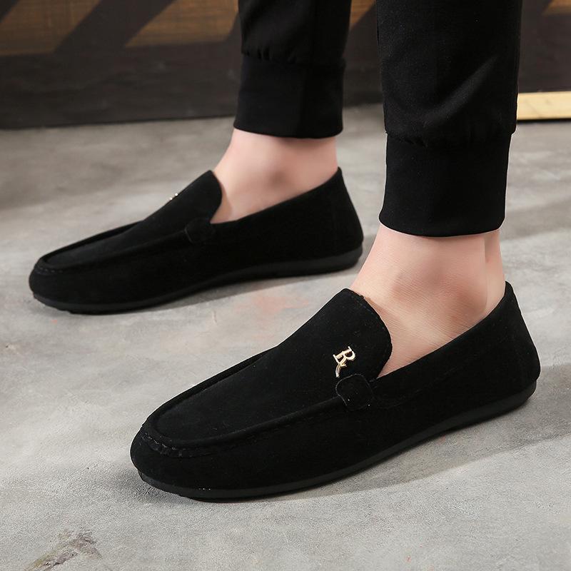 Herren Übergröße Koreanischer Stil Slipper Casual Loafer mit weicher Sohle