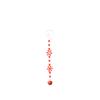 Christmas Decorations Curly Bell Candy Bar Red And Beads