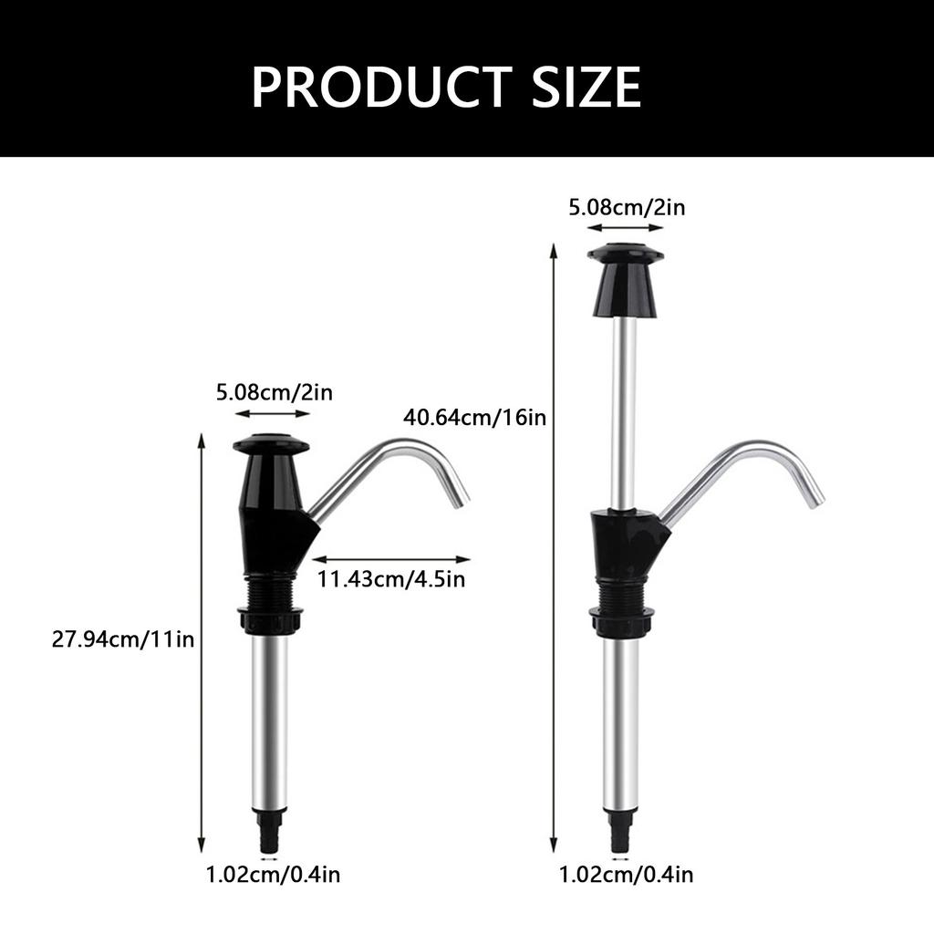 Ručně ovládaná karavanová dřezová vodní pumpa s dvojčinným mechanismem, kuchyňská pumpa pro kempingové přívěsy, obytné vozy a pracovní vozidla