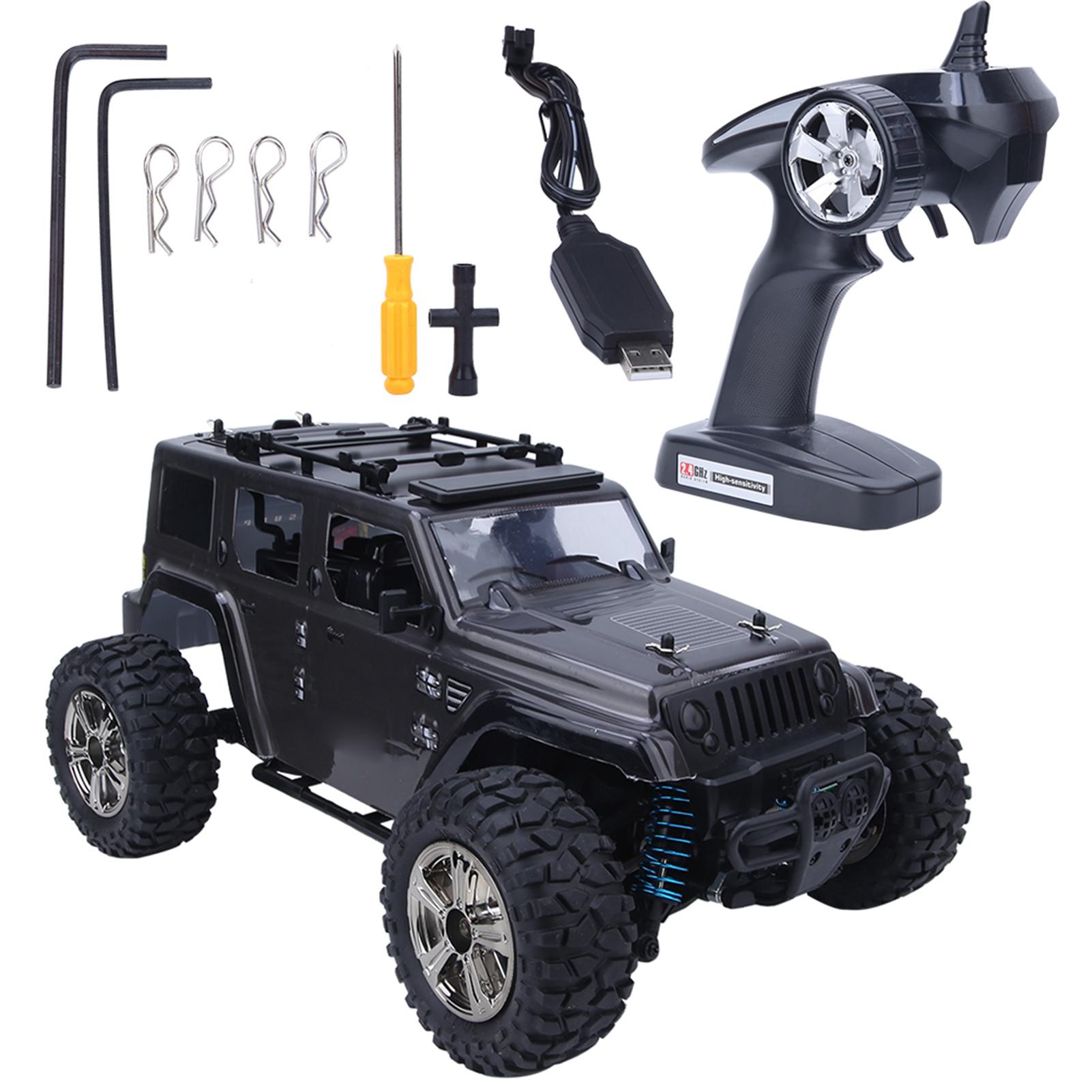 BG1521 1:14 Four Wheel Drive 2.4G 35Km H High-Speed Off Road Remote Control Model Car(Red )