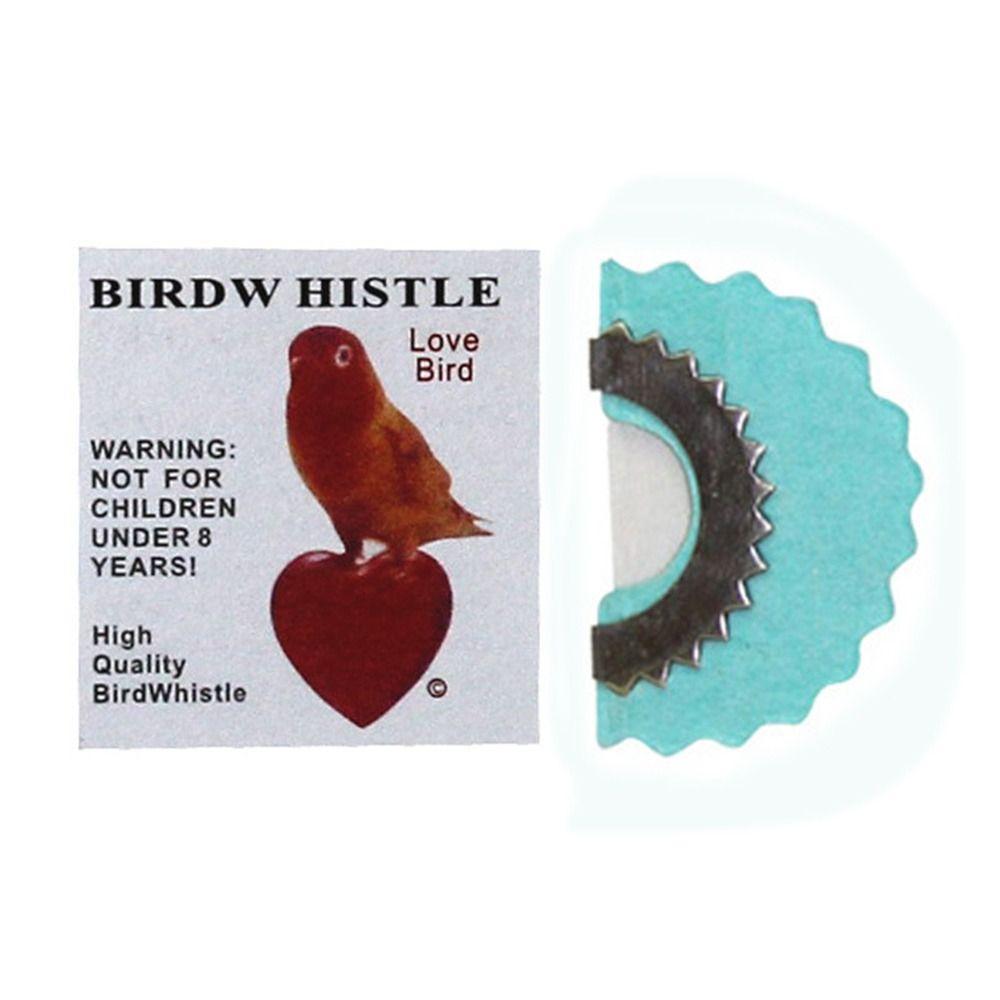 5PCS Ventriloquist Tool Bird Whistle Magic Fun Tongue Whistle Creativity Bird Caller  Boys Girls